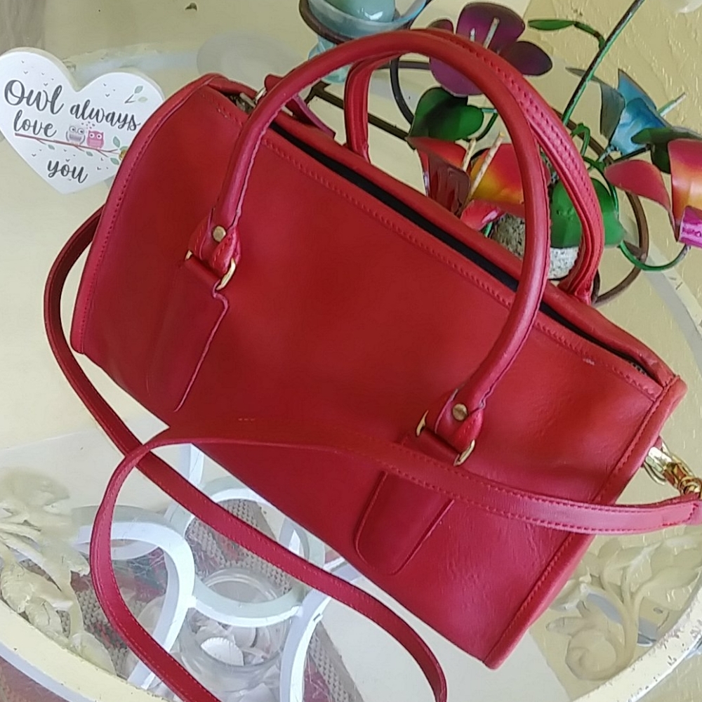 NYC VINTAGE 80's COACH LARGE MADISON SATCHEL BAG - Picture 6 of 17